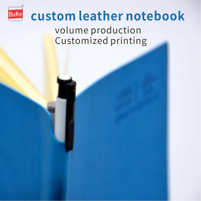 custom leather notebook